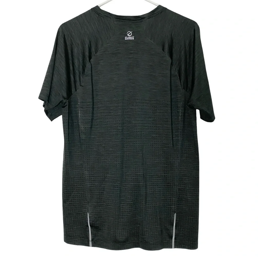 The North Face Flight Series Shirt Mens Size Large Gray Black Short Sleeve Crew